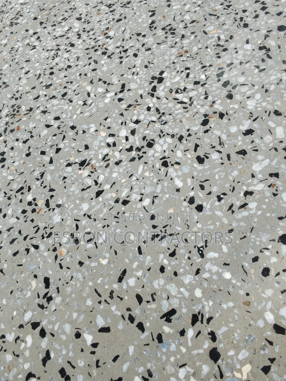Bright Grey Terazzo