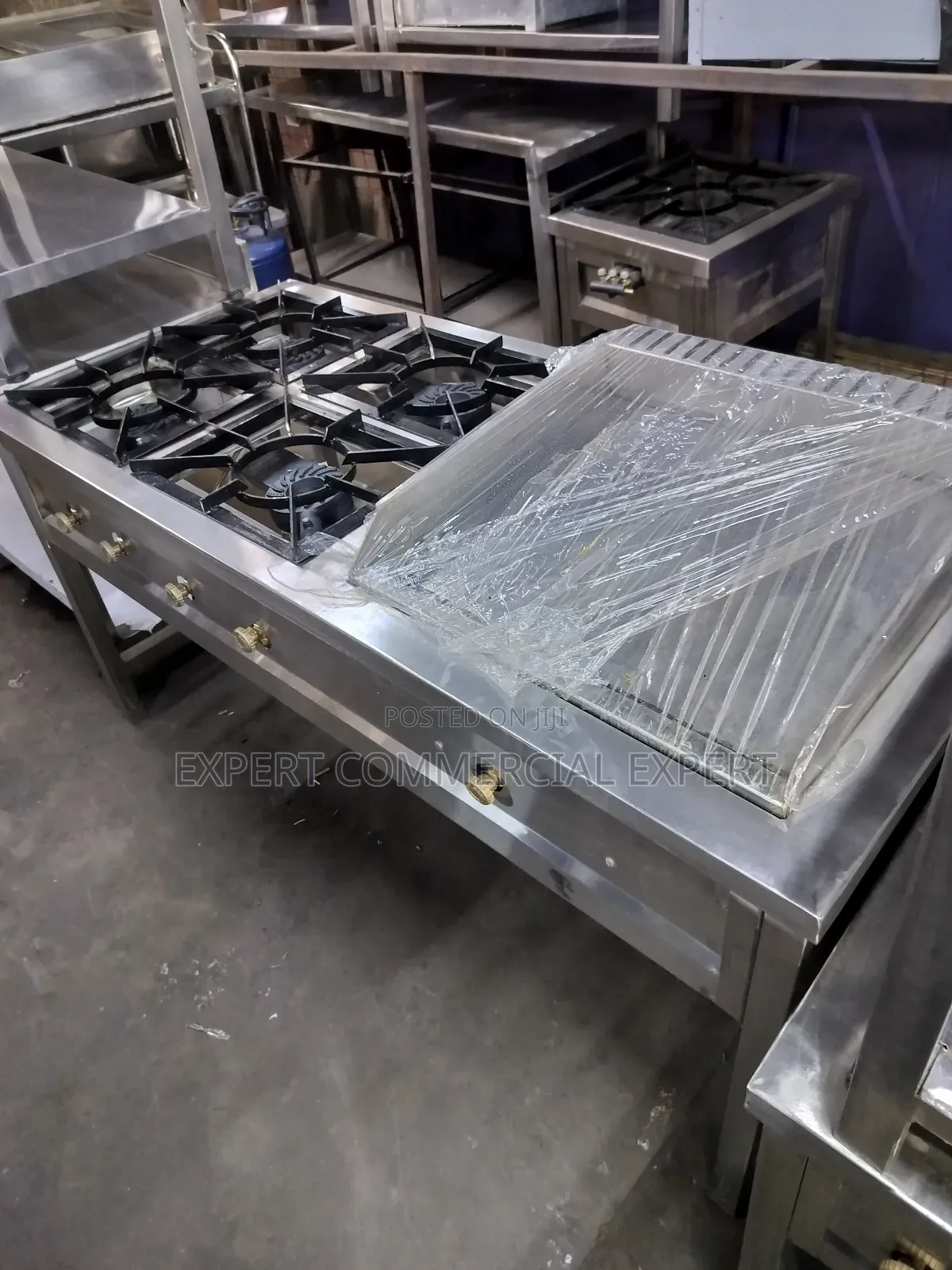 Combined Hot Plate With Four Burner