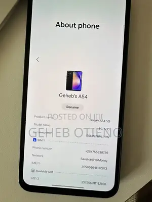 Samsung Galaxy A54 5G 128 GB Black