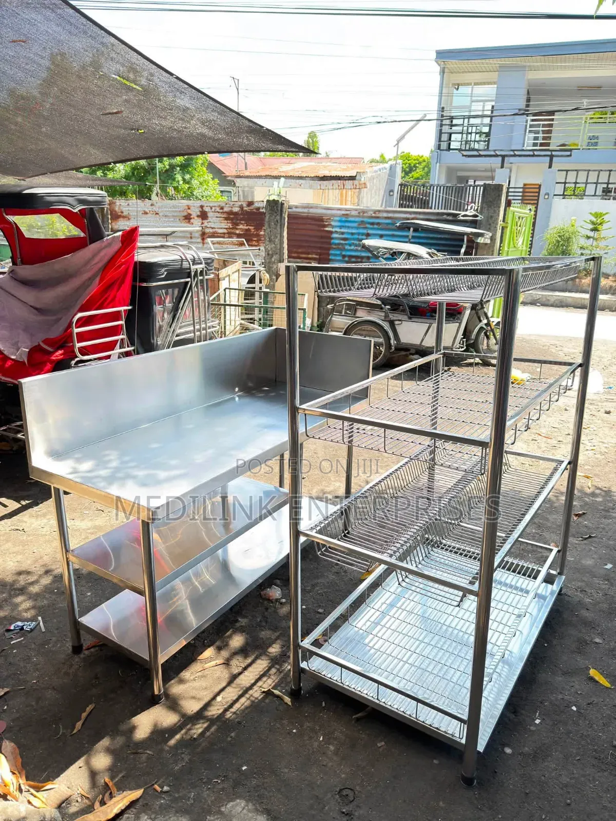 Modern Mirror Stainless Steel Dishracks
