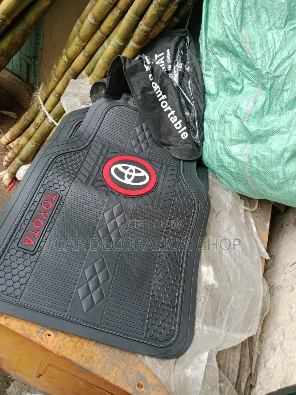 All Weather Floor Protection Toyota Branded Floor Carpet Mat