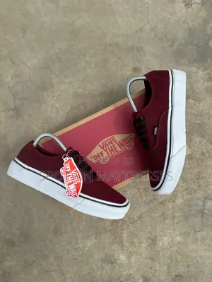 Vans Unisex Size 37-45. Maroon, Black, Brown. Countrywide Delivery.