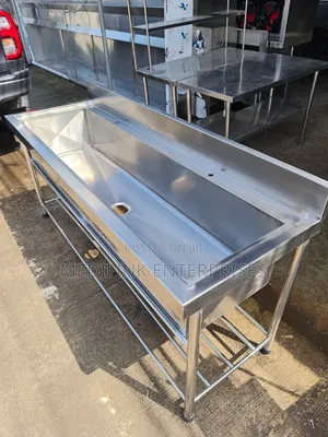 Illloy Stainless Steel Commercial Area Washing Bay Sink