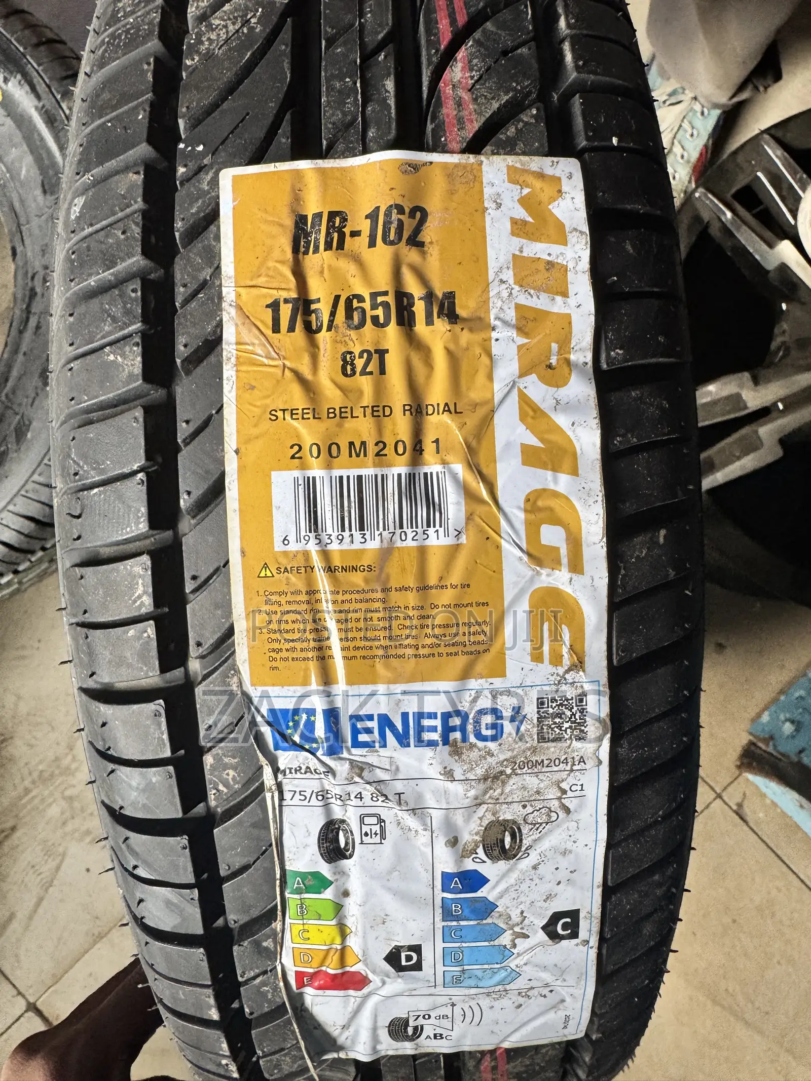 175/65r14 Mirage Tyre