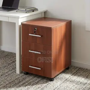 Office Cabinet: 3 Drawer Office Storage Cabinet