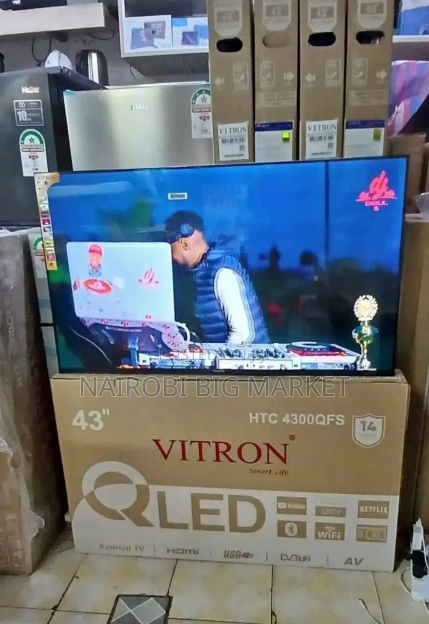 Vitron 43 Inch Television With Bluetooth Enabled
