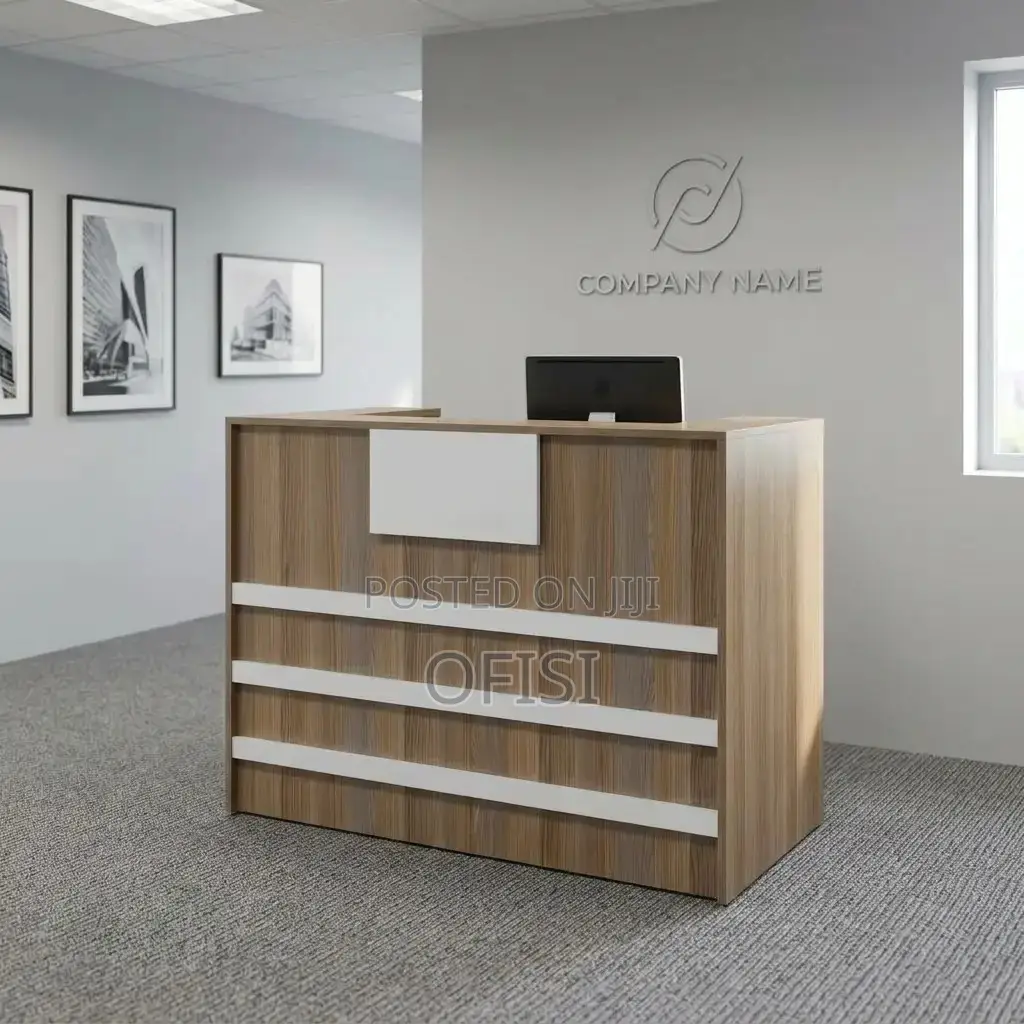Reception Desk; 1.4m Front Desk Reception Counter