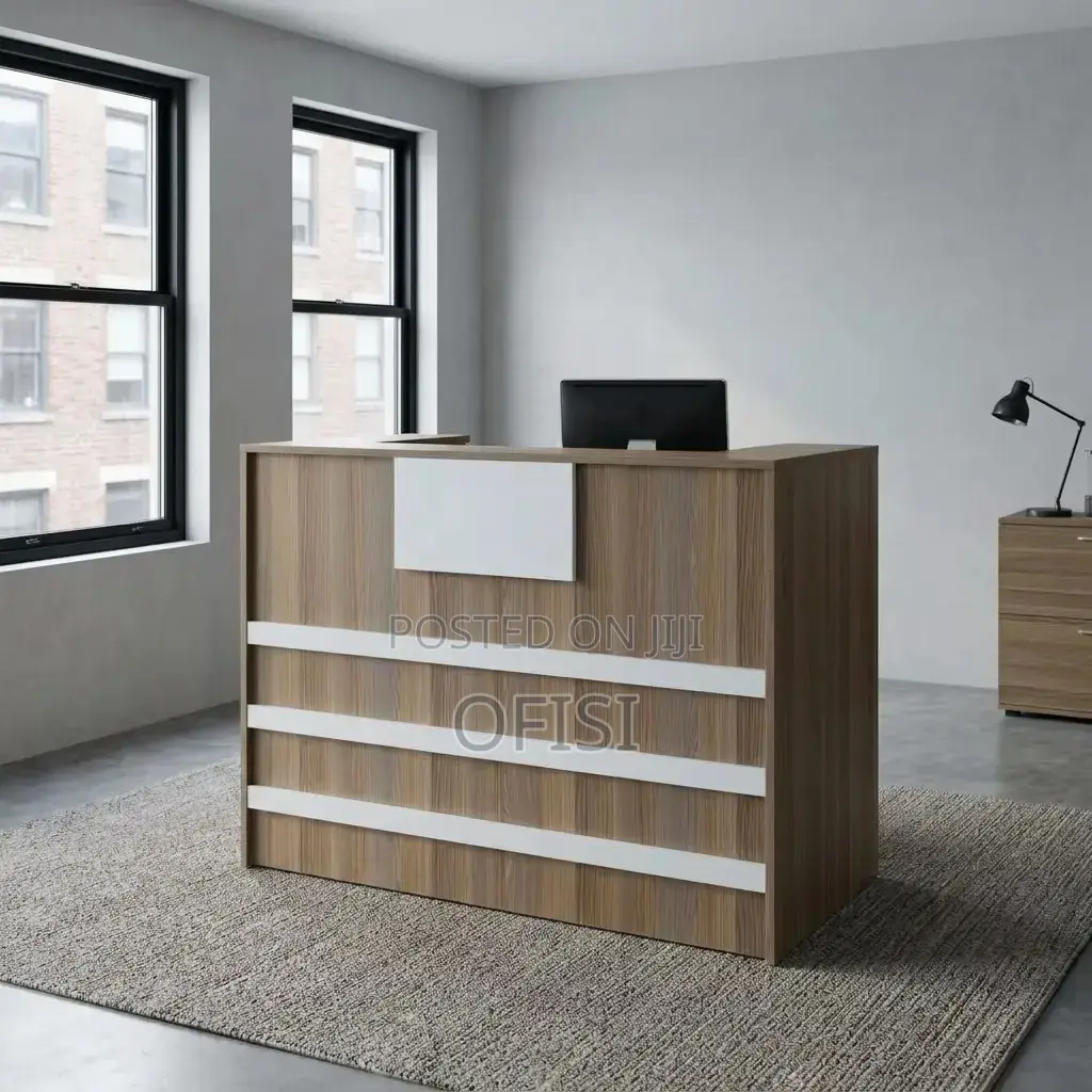 Reception Desk; 1.4m Front Desk Reception Counter