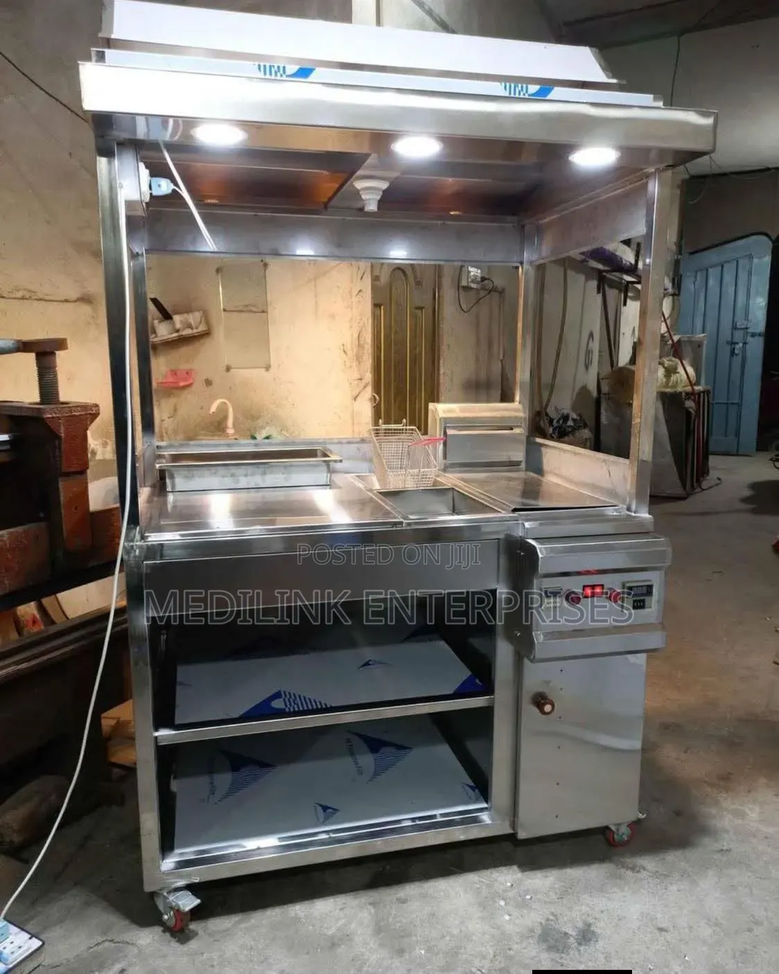Misamis Stainless Steel Customized Shawarma Outdoor Centres