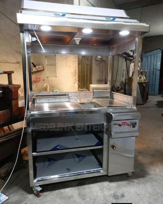 Misamis Stainless Steel Customized Shawarma Outdoor Centres
