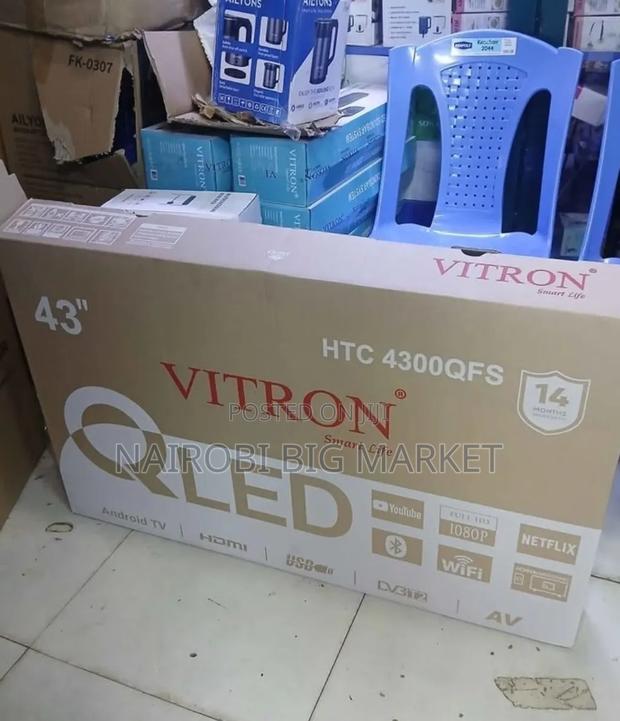 Qled 43 Inch Vitron With Multiple Hdmi and USB - thumbnail 2