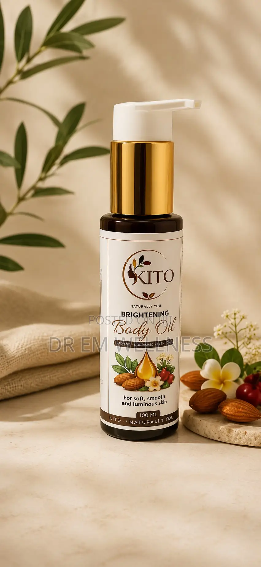 Brightening Body Oil