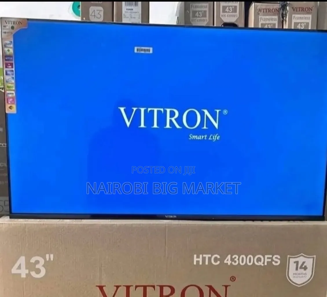 Vitron 43 Inch Qled With 8 GB Storage