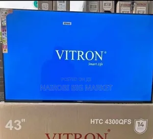 Vitron 43 Inch Qled With 8 GB Storage