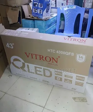 Vitron 43 Inch Qled With 8 GB Storage