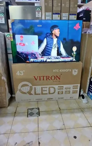 Qled Vitron 43 Inch Television With a Clear Motion Display