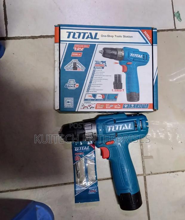 Total Cordless Drill 12v 20N.m Drill - main view