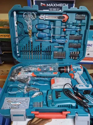 165pcs Total Tool Set With Cordless Drill 20v