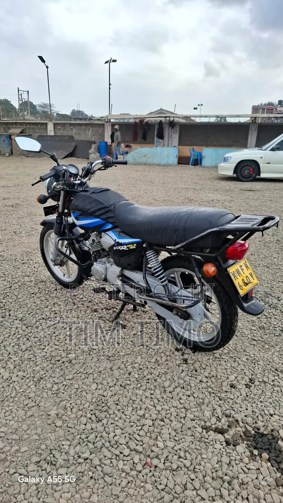 TVS HLX 125 2025 Blue