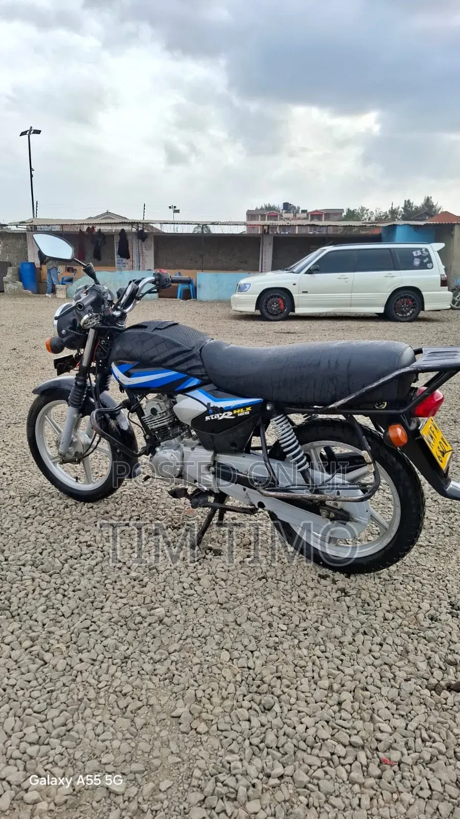 TVS HLX 125 2025 Blue