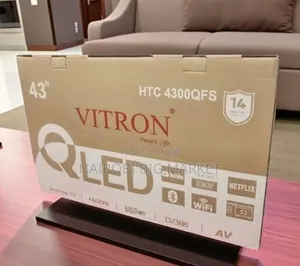 Qled Vitron 43 Inch Android TV HTC4300QFS