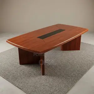 Boardroom Table: Mahogany Meeting Room Table