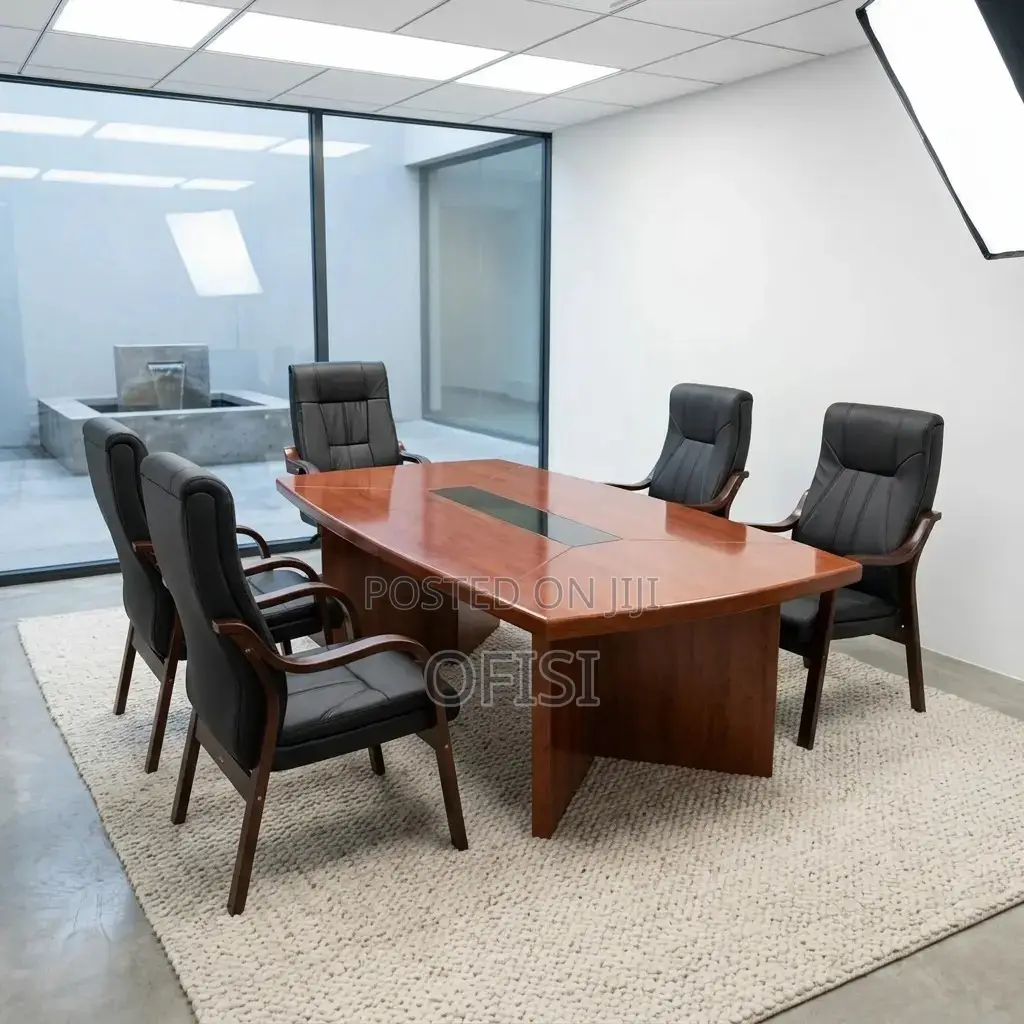 Boardroom Table: Mahogany Meeting Room Table
