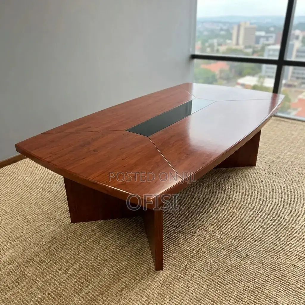 Boardroom Table: Mahogany Meeting Room Table
