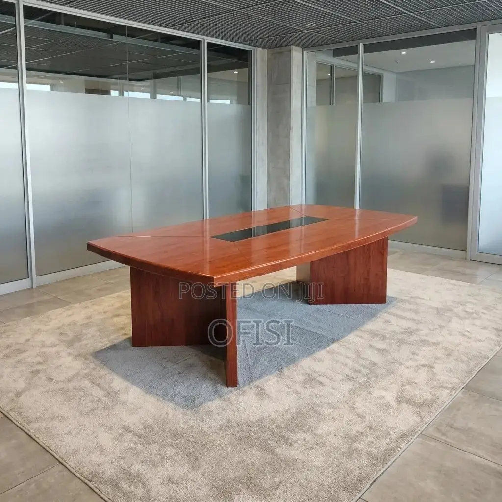 Boardroom Table: Mahogany Meeting Room Table