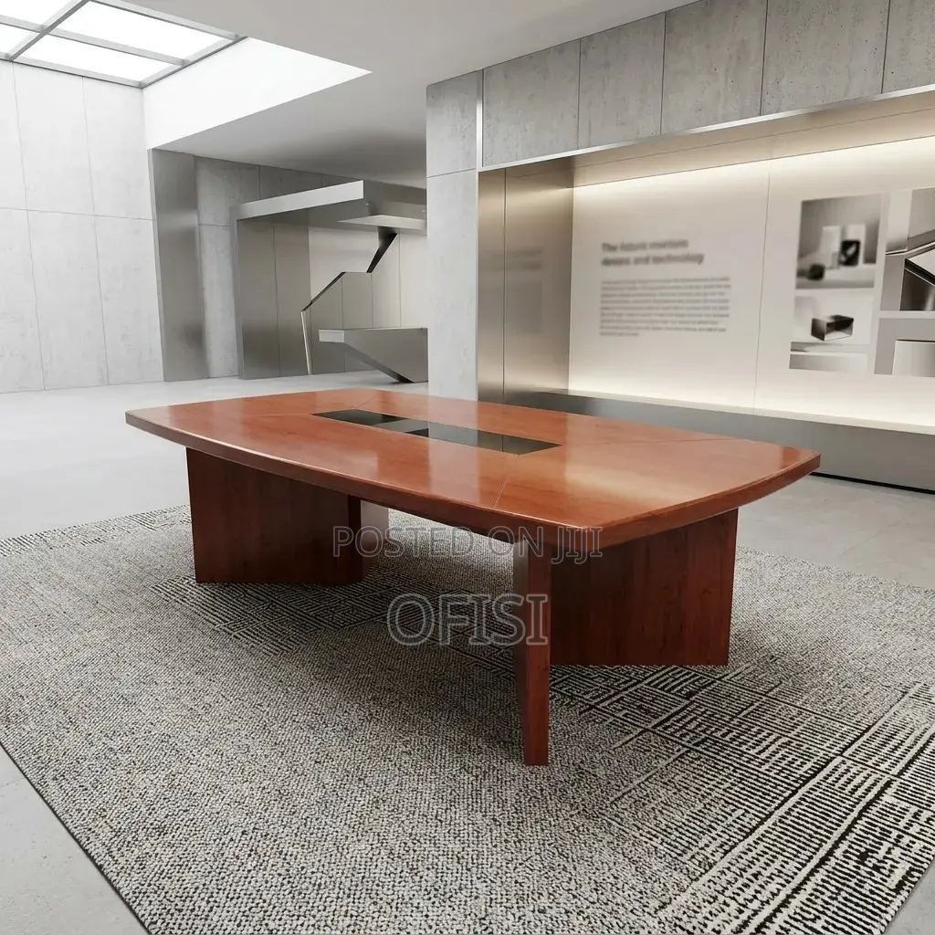 Boardroom Table: Mahogany Meeting Room Table