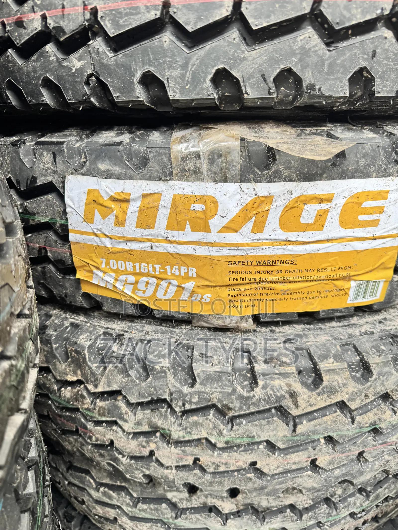 7.00R16 Mirage Tyre