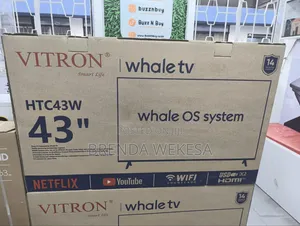 Vitron 43 Inch Smart Whale TV | HTC43W | New 2026 Model