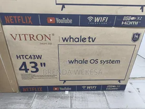 Vitron 43 Inch Smart Whale TV | HTC43W | New 2026 Model