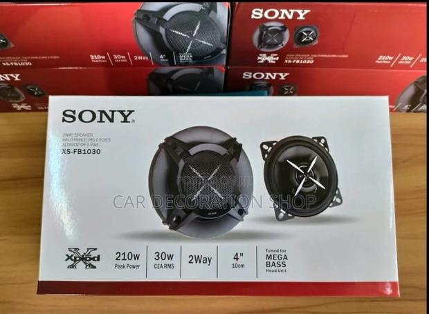 4" Sony Dashboard Speakers With Protective Steel Mesh - thumbnail 2