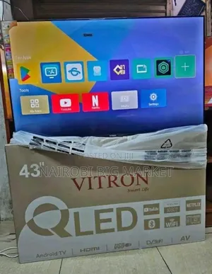 Vitron Full Hd 1080 P Qled 43 Inches Television