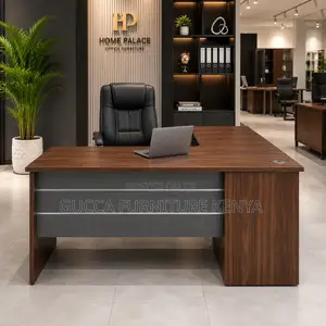 L-Shaped Imported Study Table-140cm