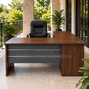 L-Shaped Imported Study Table-140cm