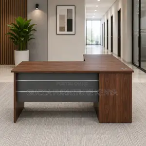 L-Shaped Imported Study Table-140cm
