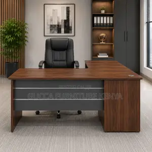 L-Shaped Imported Study Table-140cm