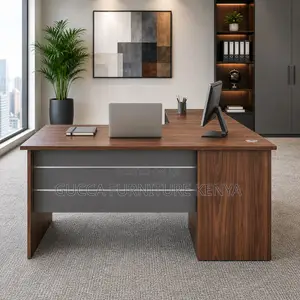 L-Shaped Imported Study Table-140cm
