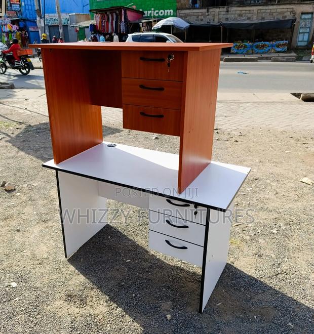 Office Desk; Modern Office Table With Storage - thumbnail 2