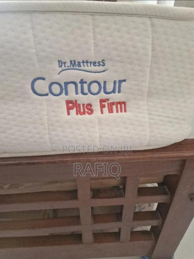Solid Mvule Wood 5x6 Bed + Silentnight Zuri Spring Mattress - thumbnail 5