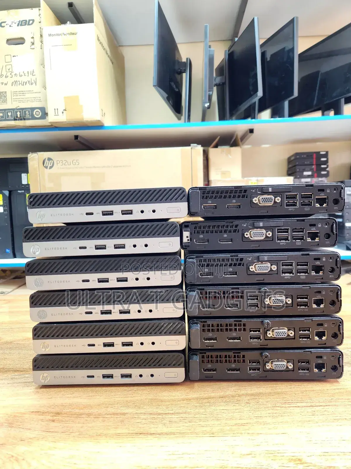 Desktop Computer HP EliteDesk 705 G3 8GB AMD Ryzen 5 SSD 256GB