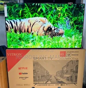 Bluetooth Enabled Webos Vitron 65 Inch Free Television