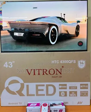 Vitron 43 Inch With Icast Inbuilt With Ethnet