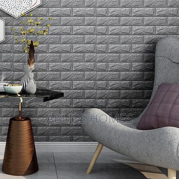 Foam With a 3D Brick Texture Soundproof - main view