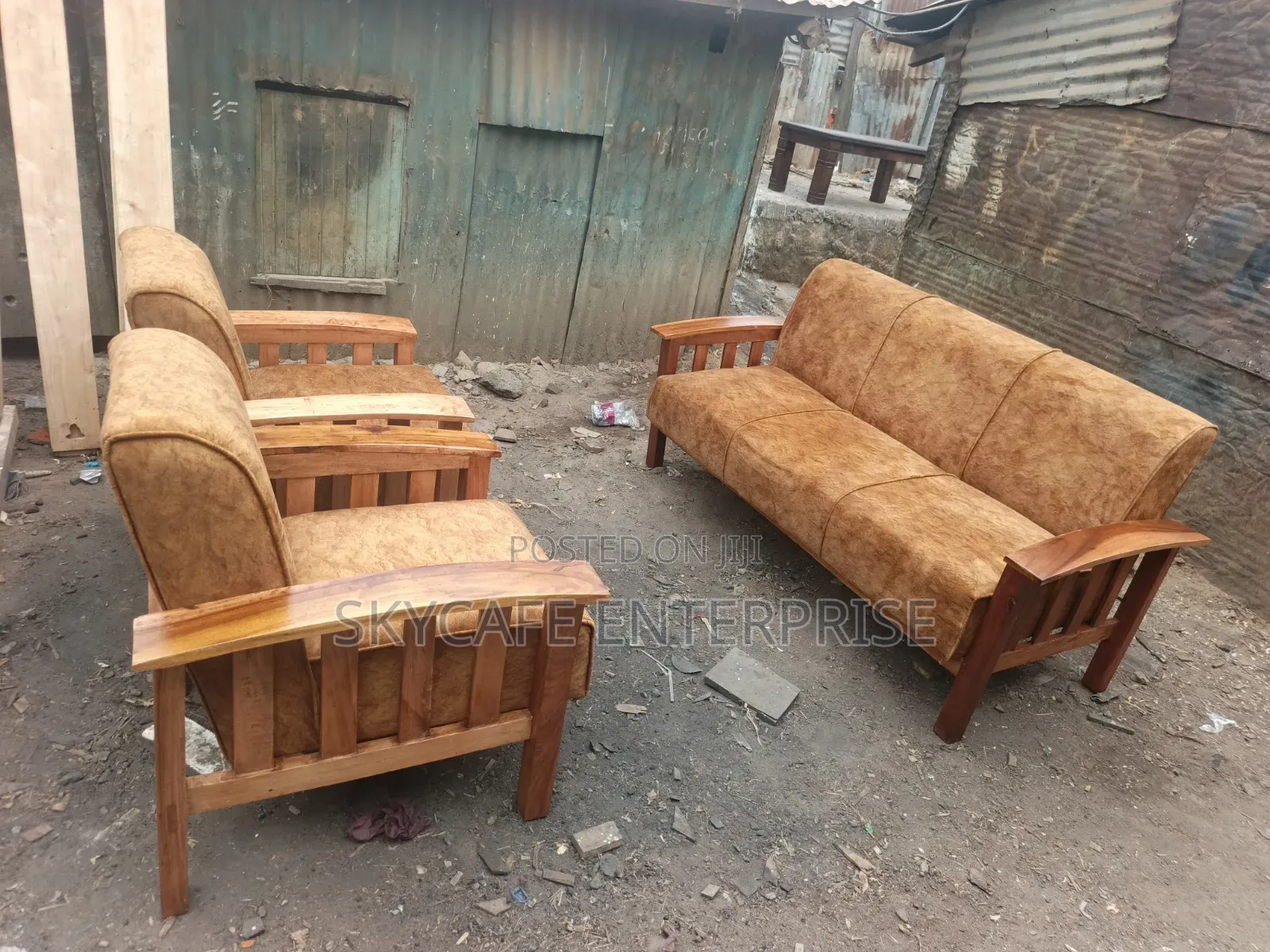 Spring Open Sofa 5seater