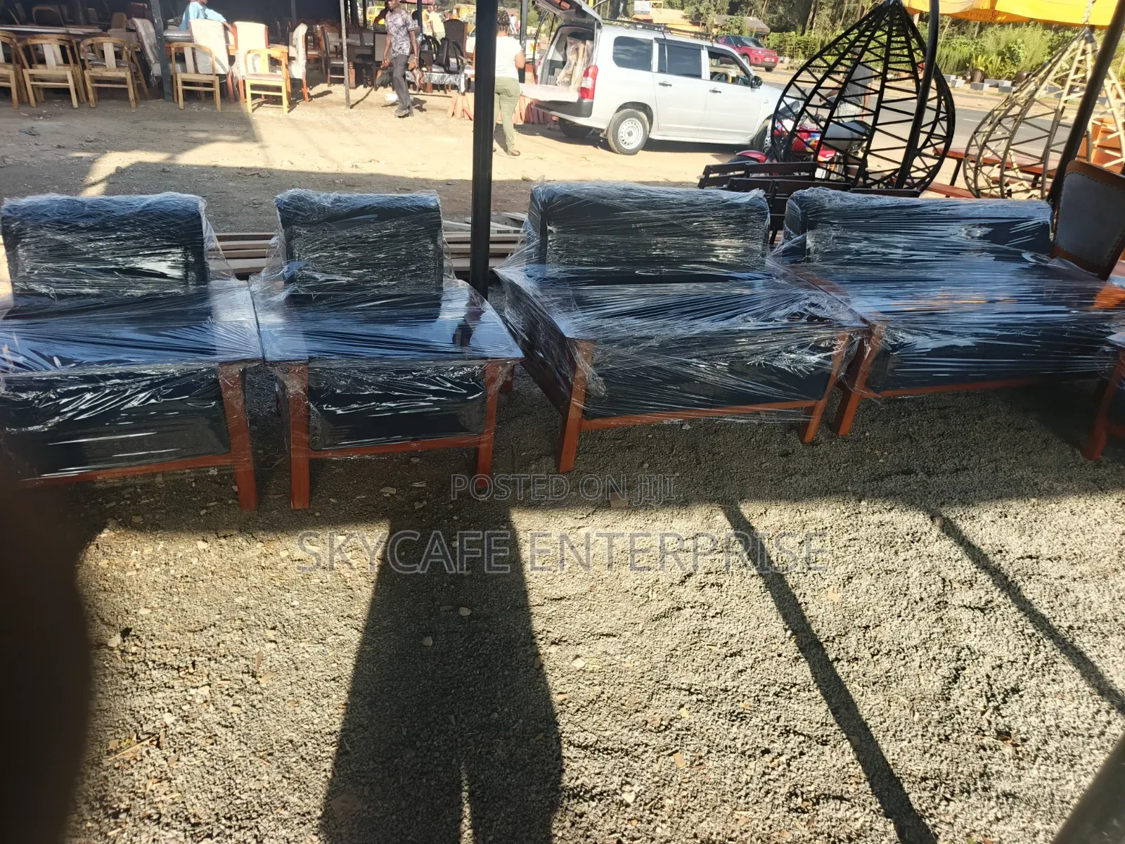 Spring Open Sofa 5seater