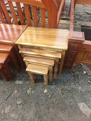 Hardwood Stools Clear Vanish