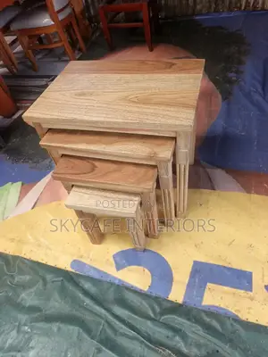 Hardwood Stools Clear Vanish